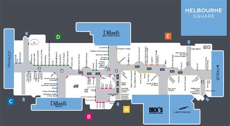 melbourne square mall directory.